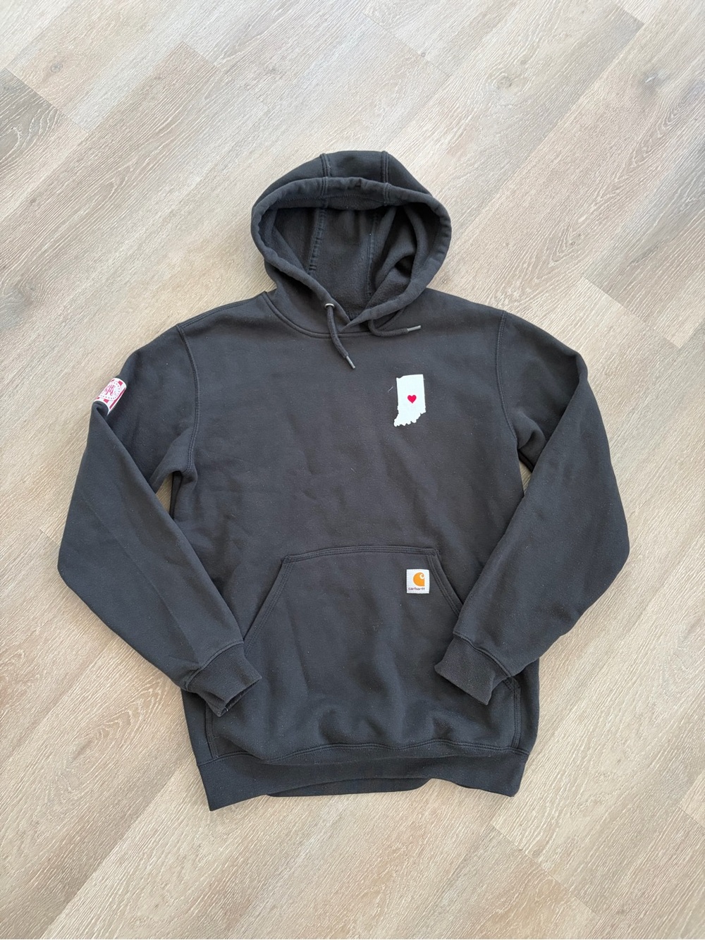 Carhartt Indiana University Barstool Black Sweatshirt